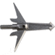 Swhacker Levi Morgan Series Broadhead 2 Blade Steel 125 gr. 1.75 in. 3 pk., Silver 1401093