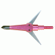 Swhacker Low Pound Broadhead, Pink 100 gr. 1.5 in. 3 . 3 pk. SWH00224