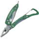 SwissTech Caribiner Multi Tool Folding Knife,Green,Aluminum Handle SWT36029