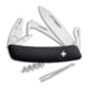 Swiza Swiza HO05TT Horse Pocket Knife Black 2.74" Satin, Black, Stainless Steel, adult, BHQ-102853