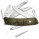 Swiza Hunting Knife Folding Knife, Camo, Camo plastic handle, KHU.0220.2150