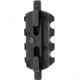 Sylvan Arms QD Picatinny Rail Mount, 3 Slot, Black, QDR100