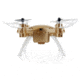 Syma X52C Nano Quadcopter Drone w/2MP HD Camera and Bonus Battery, Gold 61314