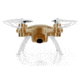 Syma X52C Nano Quadcopter Drone w/2MP HD Camera and Bonus Battery, Gold 61314