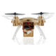 Syma X52C Nano Quadcopter Drone w/2MP HD Camera and Bonus Battery, Gold 61314