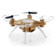 Syma X52C Nano Quadcopter Drone w/2MP HD Camera and Bonus Battery, Gold 61314