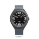 Szanto Icon Frank Stephenson Cosmos Watches, Black Dial, Gray Strap, GRAY, One Size, IC-FS-9002