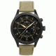 Szanto Mens 1200 Series Watch,Black Dial,Khaki Strap,46mm Dia. SZ 1202