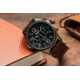 Szanto Pilot Watches, Black Dial, Brown Strap, A. Gold, One Size, SZ 4552