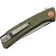 SZCO Micarta Folding Knife, 4 in, D2 Steel, Moss Green, 1006386
