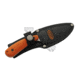 SZCO Orange Trailing Point Skinner Fixed Blade Knife 7 in, 1006911