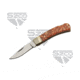 SZCO Red Clay Folding Knife, 2.25in, 3Cr13 Steel, Drop Point, Brown Handle, 211595