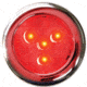 T-H Marine Stainless LED Puck Light, 3in, Red, LED-51897-DP