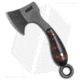 T.M. Hunt Custom Lil Billy Bad Axe Keychain, 1.25in, Wood, Wood Handle, Curly Maple Wood, Wood/Black, 3.375 inch, BHQ-78448