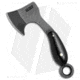 T.M. Hunt Custom Lil Billy Bad Axe Keychain, 1.25in, G-10, Black Handle, Standard, Black/Black, 3.375 inch, BHQ-78449