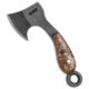 T.M. Hunt Custom Lil Billy Bad Axe Keychain, 1.25in, Wood, Wood Handle, Box Elder Burl, Wood/Black, 3.375 inch, BHQ-78445