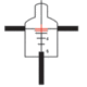 Dual Illuminated Red Crosshair .223 Ballistic Reticle