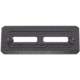 TAC Arca-Swiss Rail w/ Section for M-LOK Chassis, 4in, Black, TM01
