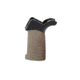 TAC Flag Pattern Over-Molded AR Pistol Grip, Flared Top, Dark Earth Tan, CS04F1-DE