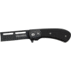 Tac Force 35in. Razor Fold Knife, assisted opening SS razor blade, Black G-10 handle TF728G10