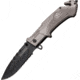 Tac Force 4.5in. Folder Black Blade Knives, Titianium Handle TF781GY