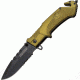 Tac Force 4.5in. Folder Black Blade Knives, Yellow Handle TF781GN