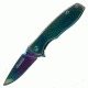 TAC Force 4in. Closed; 2.75in. Ti-Treated Blade, Rainbow TF 573