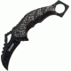Tac Force 5.5in.Karambit Black Folder Knife TF812B