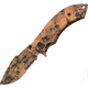 Tac Force 5in.All Tan Skull Camo Knives TF797TN