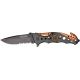 Tac Force A/O Speedster Fold Knife, black finish SS blade, black composite handle TF723EM