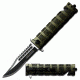 TAC Force Closed Dagger Round Handle Knife, Green TF 710GN