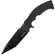 TAC Force Evolution Knife, 11in Overall, 5.75in Black 8Cr13Mov SS Modified Tanto Blade, Black Textured G10 Handle, Black Nylon Molle Compatible Sheath, TFE-FIX007BK