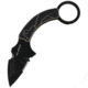 TAC Force Fixed Blade Black/tan, TFFIX111GN