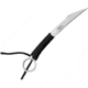 TAC Force Cord Wrapped 3.75in Fixed Blade Knife, 8in Overall, 3.75in Satin SS Blade, Black Cord Wrapped Handle, Plastic Belt Sheath, TF-FIX022BK