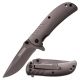TAC Force Folding Blade, 2.75in, Stainless Steel Blade, Grey Titanium Coated Stainless Steel Handle, TF-847