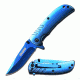 TAC Force Folding Blade, 2.75in, Stainless Steel Blade, Handle TF-847BL