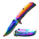 TAC Force Folding Blade, 2.75in, Stainless Steel Blade, Handle TF-847RB