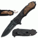 TAC Force Folding Blade, 3.25in, Stainless Steel Blade, Black Aluminum Handle TF-606WS
