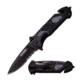 TAC Force Folding Blade, 3.5in, Stainless Steel Blade, Black Aluminum Handle TF-905CP