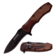 TAC Force Folding Blade, 3.5in, Stainless Steel Blade, Brazil Pakkawood Handle TF-800BWD