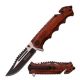 TAC Force Folding Blade, 3.5in, Stainless Steel Blade, Brown Pakkawood Handle, TF-809WD