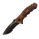 TAC Force Folding Blade, 3.5in, Stainless Steel Blade, Pakkawood Handle TF-878