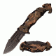 TAC Force Folding Blade, 3.6in, Stainless Steel Blade, Handle TF-932CA