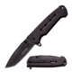 TAC Force Folding Blade, 3.75in, Stainless Steel Blade, Black Stonewashed Stainless Steel Handle TF-921TSW