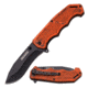 TAC Force Folding Blade, 3.75in, Stainless Steel Blade, Brown Pakkawood Handle TF-893BW