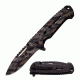 TAC Force Folding Blade, 3.75in, Stainless Steel Blade, Stainless Steel With Laser Digital Camo Coated Handle TF-921CD