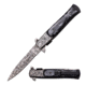 TAC Force Folding Blade, 4in, Stainless Steel Blade, Black Simulated Mother Of Pearl Handle TF-428DMB