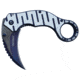 TAC Force Hawkbill Spring Assisted Knife w/Pocket Clip, 2.5 in, 3Cr13 Stainless Steel Stainless Steel, Satin/Blue, TF-952BL