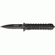 Tac Force Knurled A/O Linerloc Fold Knife, black coated HC steel TF712BK