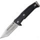 TAC Force Linerlock A/O Folding Knife, 5in Closed, 3.63in Stonewash 3Cr13 SS Tanto Blade, Black Anodized Aluminum Handle, Thumb Stud, Pocket Clip, TF-969BK